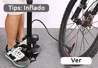 Consejos: ¿cómo inflar una bicicleta?